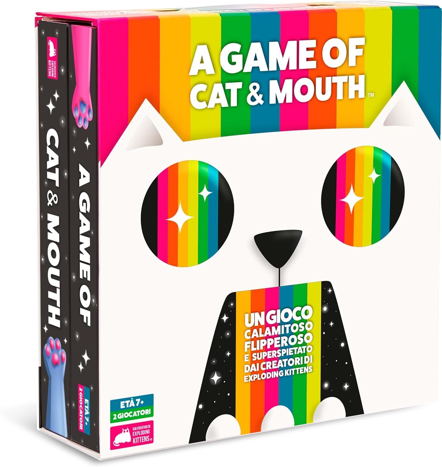 Exploding Kittens A Game of Cat & Mouth Card Party Board Game Ages 7+