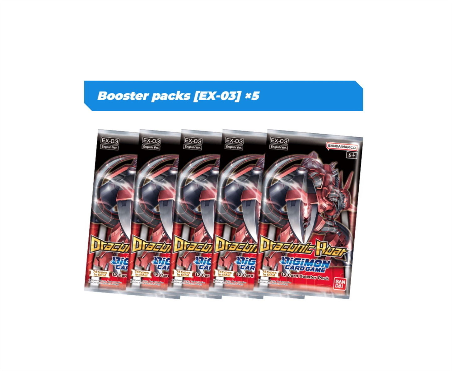 Digimon Card Game: Gift Box 2022 GB-02 5 Booster Packs & Promo Card (Digimon)