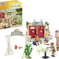 PLAYMOBIL Family Fun Campsite 71424 - Kids Camping Playset with Tent, Kitchen, Sanitary Area & 3 Figures
