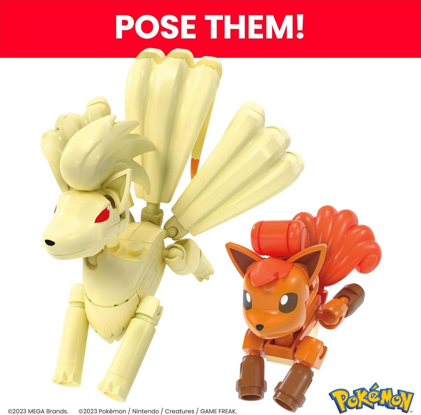Vulpix Evolution Set HTH79 Pokémon Building Toy Kit (MEGA / Pokemon)