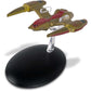 #133 Irina's Racing Ship (Terrellian Racer) Model Die Cast Ship (Eaglemoss Star Trek)