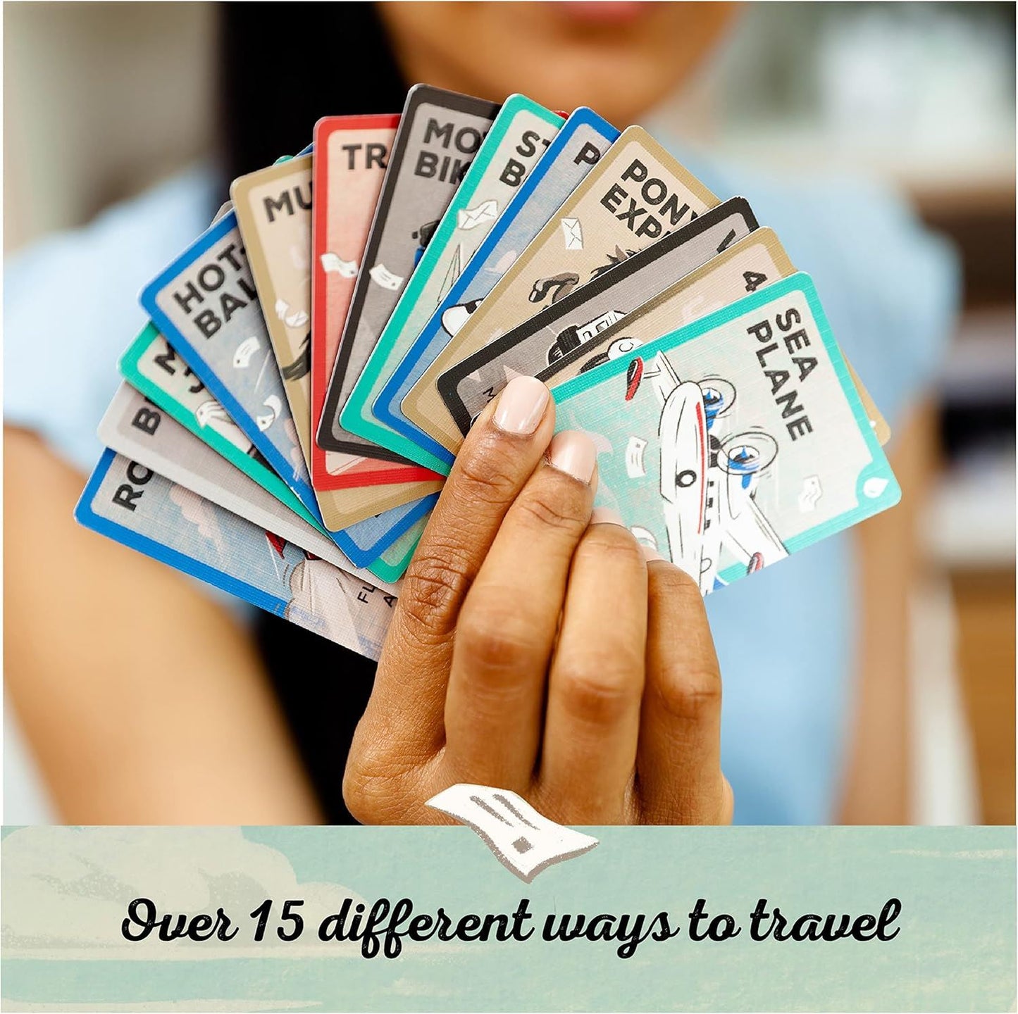 The Great American Mail Race Family Board Game (Big Potato Games)