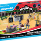 PLAYMOBIL 71344 Miraculous: Picnic in Paris Advent Calendar – 24-Day Holiday Countdown with Marinette & Friends in Paris Park