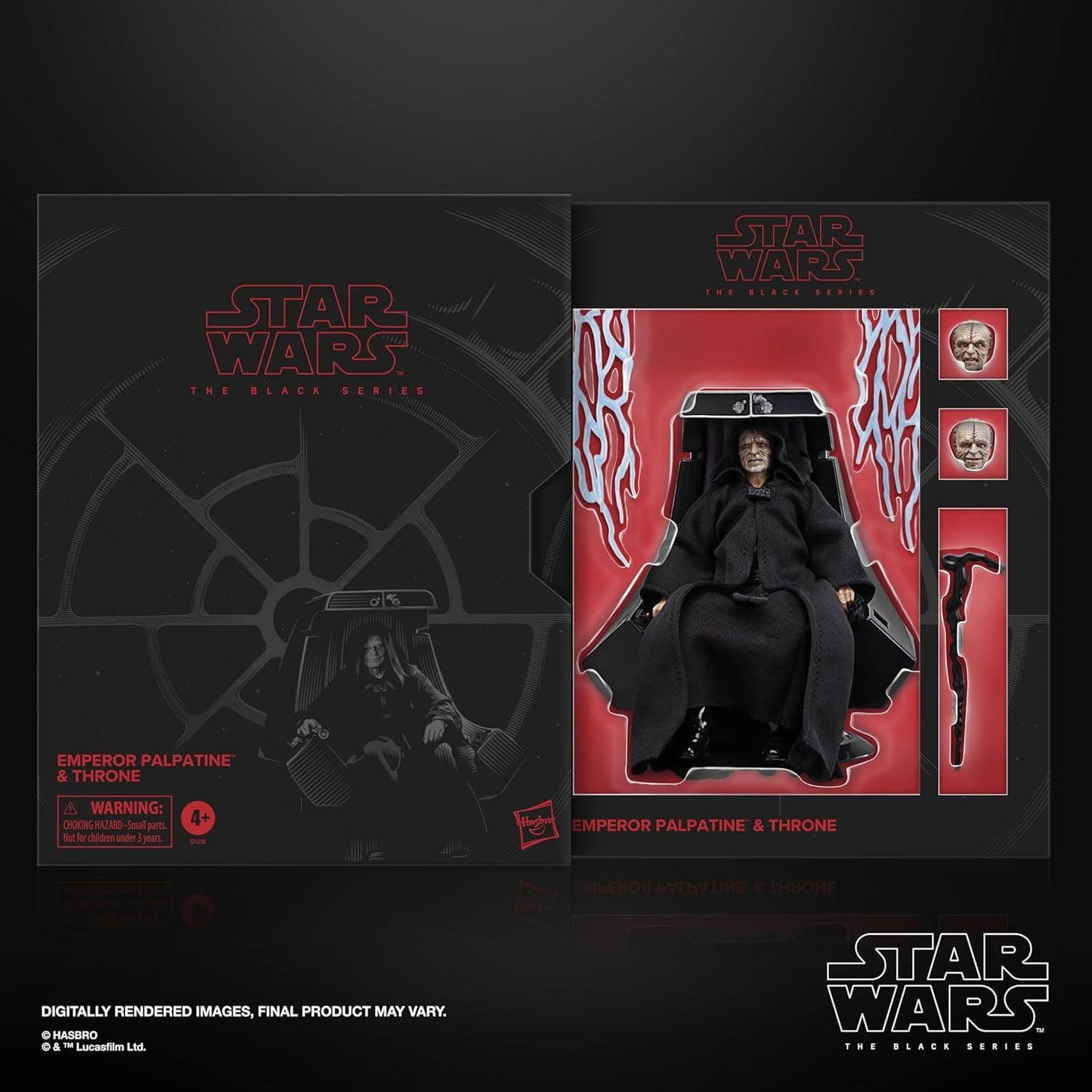 Emperor Palpatine & Throne G1318 Action Figure The Black Series (Star Wars: Return of the Jedi)
