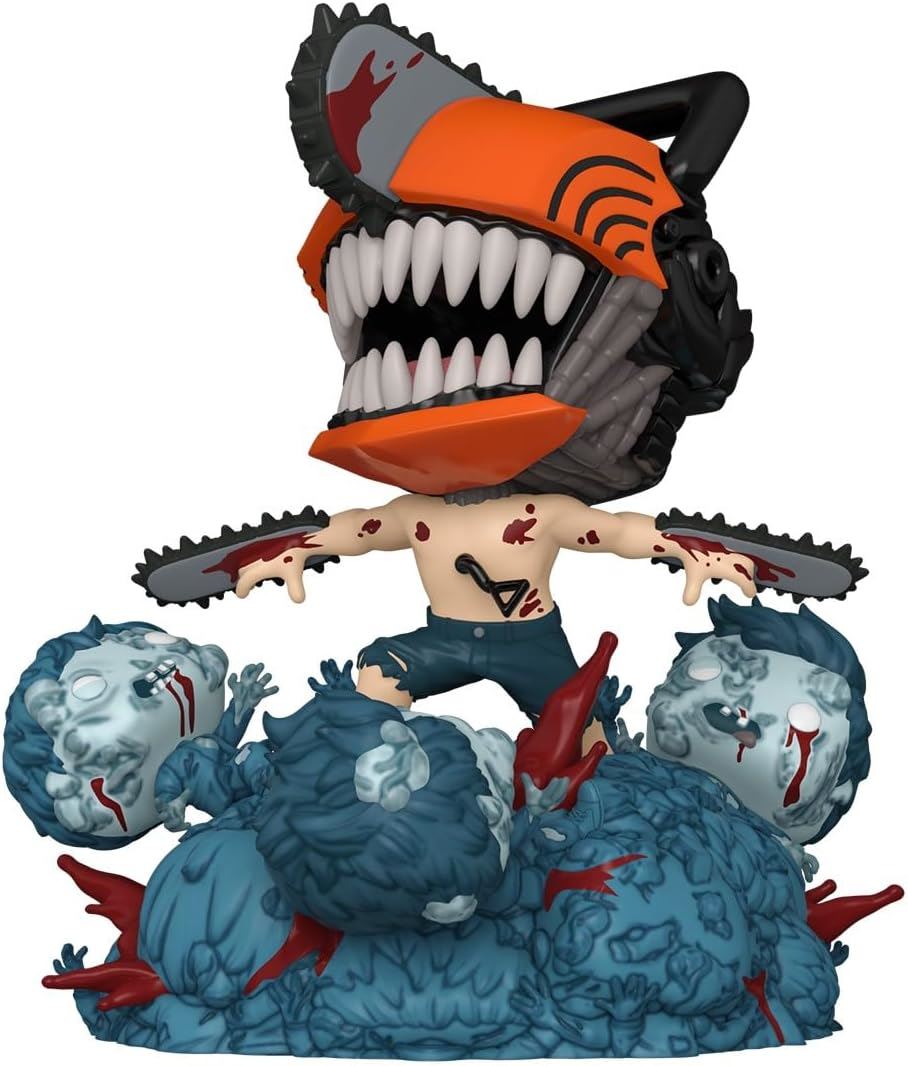 Chainsaw Man #1768 Pop! Deluxe Vinyl Figure 83632 – Chainsaw Man Funko Collectible 3.75″ Anime Figure with Display Base