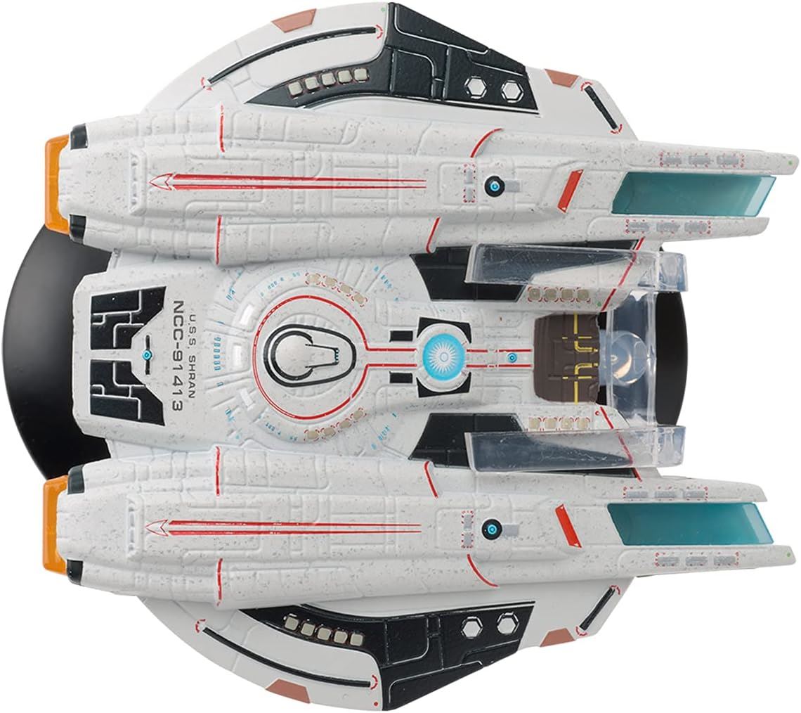 #14 U.S.S. Shran NCC-91413 - Shran-class Light Escort Model Diecast Ship STO (Eaglemoss / Star Trek)