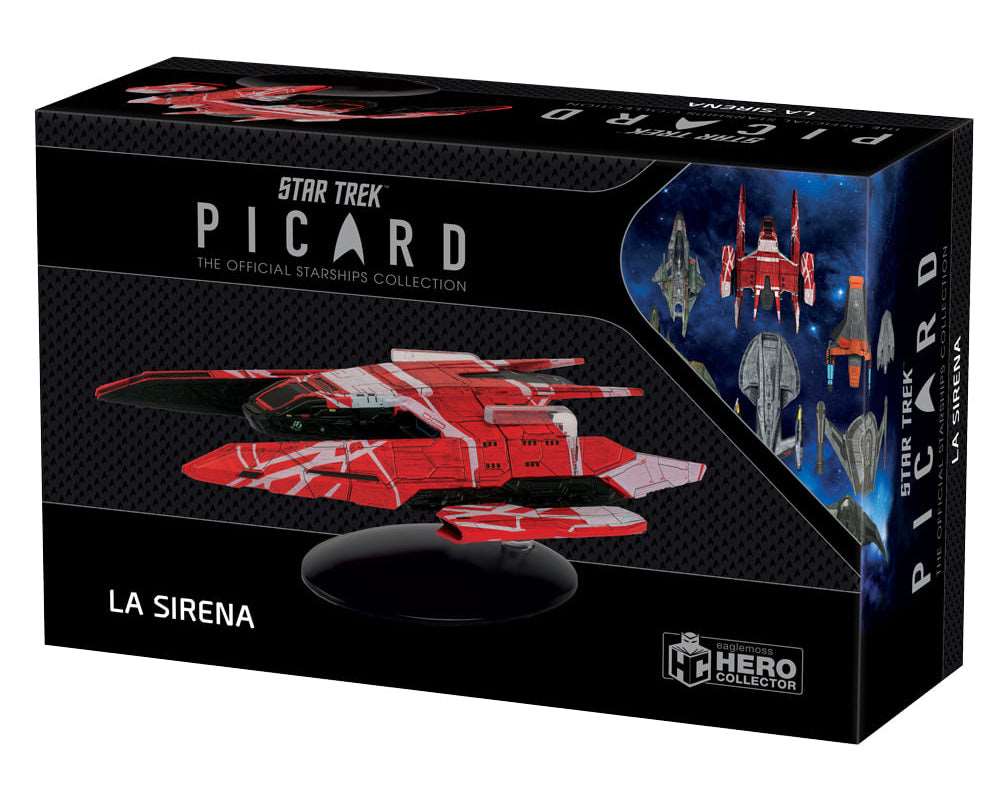 #01 La Sirena (Kaplan F17-class) FC Model Diecast Ship Picard Universe (Eaglemoss / Star Trek)