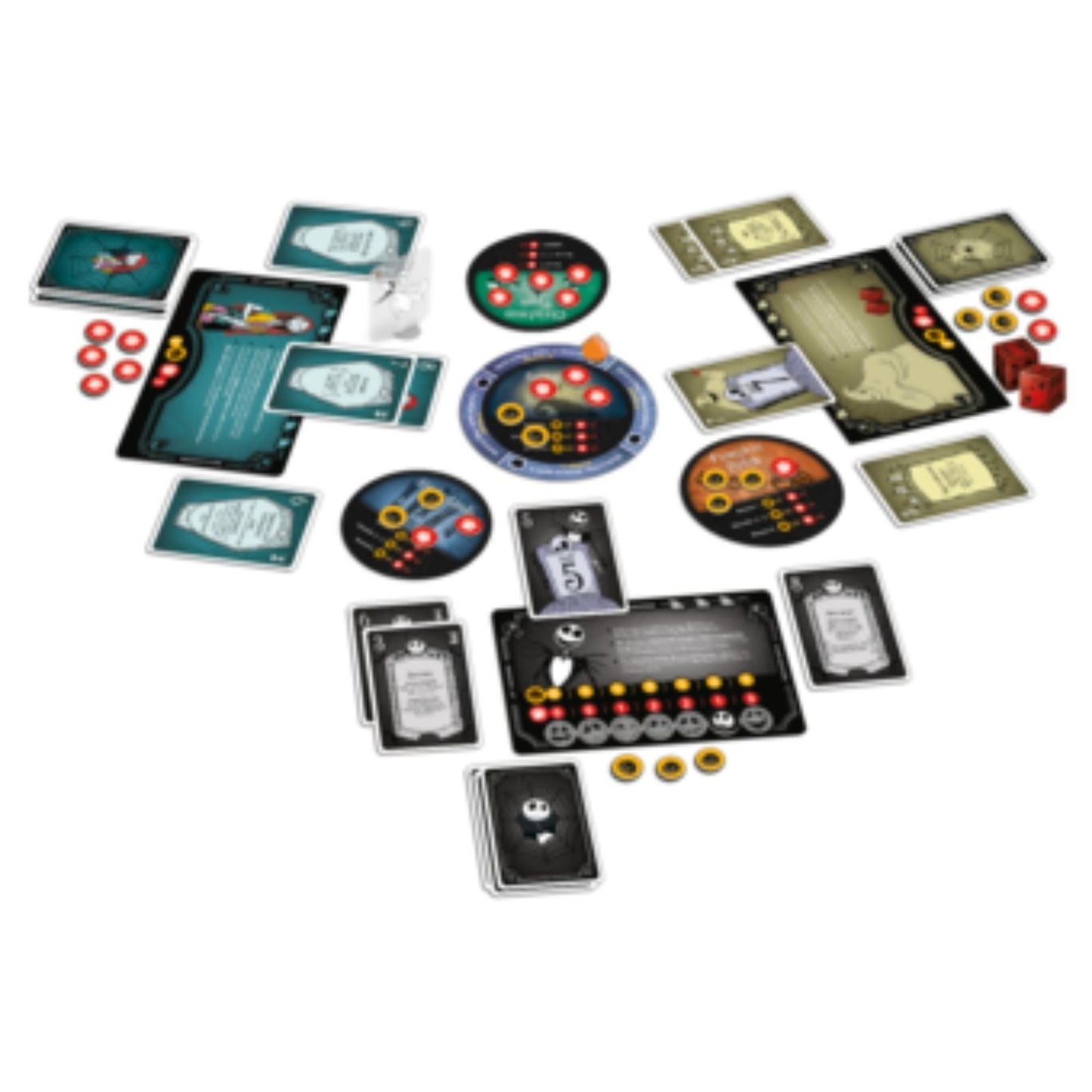 Tim Burton’s The Nightmare Before Christmas: Take Over the Holidays! MIXNBC01EN – TNBC Strategy Card Game for Families & Fans