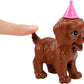 Barbie Puppy Party Doll and Playset GXV75 (Barbie)