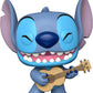 Stitch with Ukulele 76786 10" Jumbo Pop! Vinyl Figure Special Edition (Disney Lilo & Stitch)Stitch with Ukulele 10″ Jumbo Pop! Vinyl Figure 76786 – Disney Lilo & Stitch Funko Special Edition Collectible
