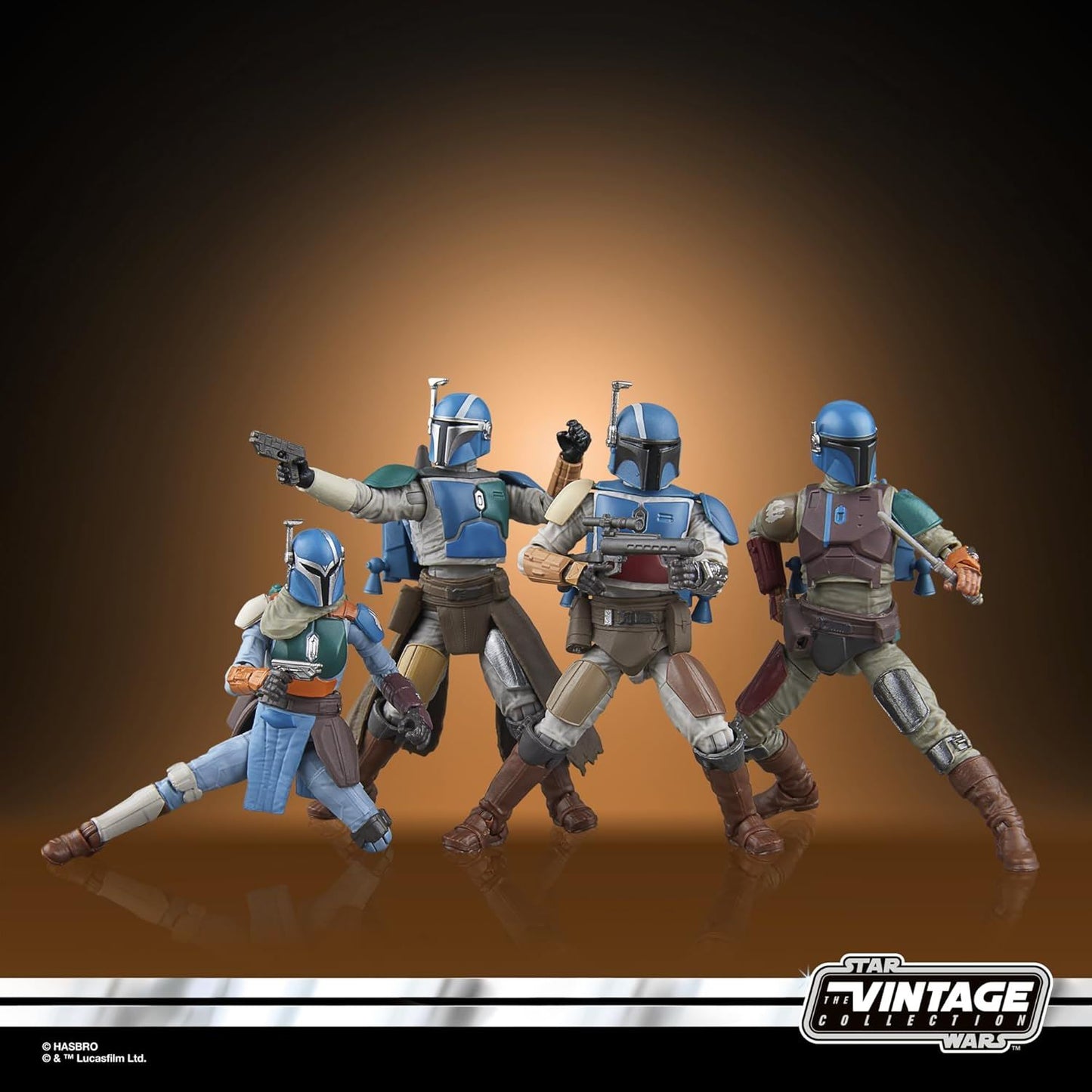 Mandalorian Shriek Hawk G0265 3.75" Collectible 4-Pack (Star Wars: The Vintage Collection)