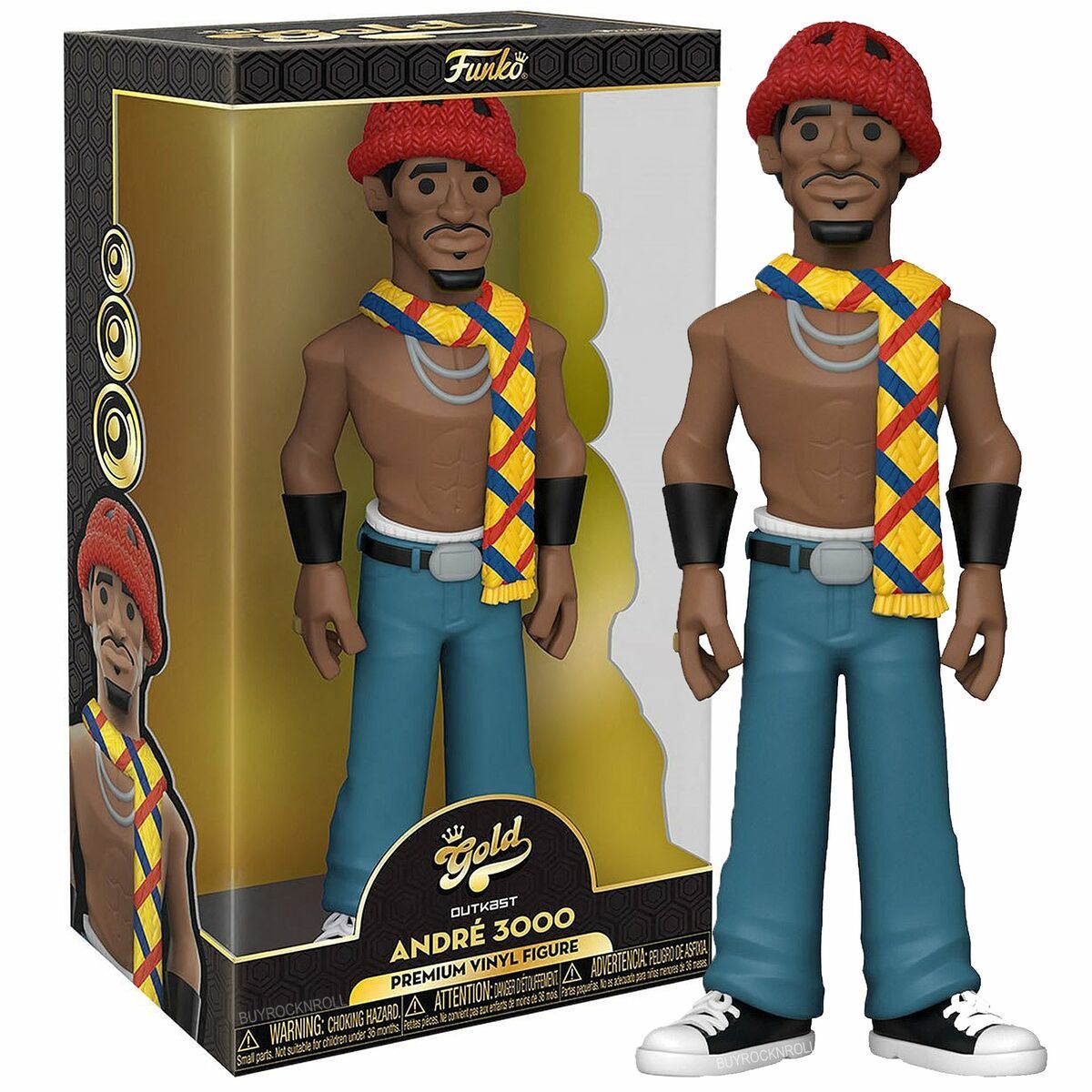 Funko Pop! Outkast Andre 3000 Ms. Jackson 12” Gold Premium Vinyl Figure