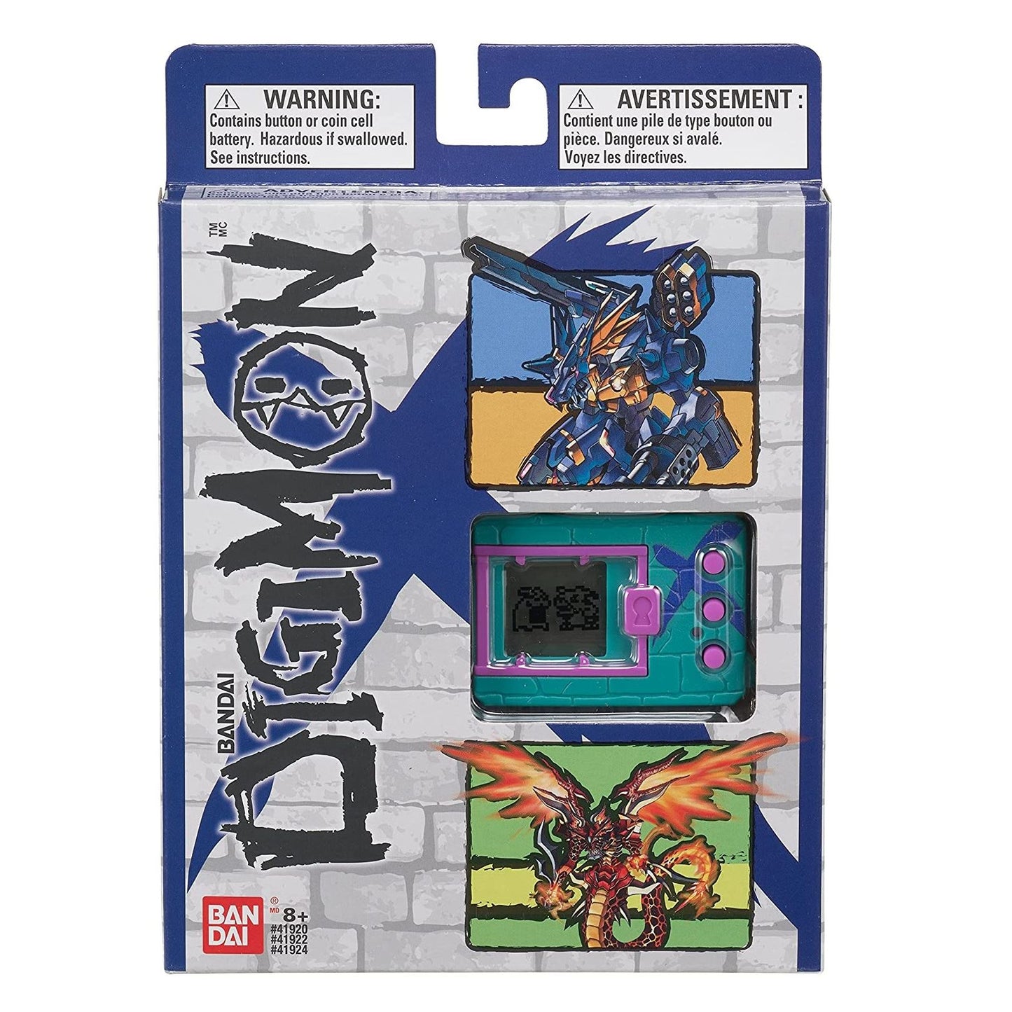 Green & Blue - Bandai Digimon X Original Digivice Virtual Pet Monster 41924