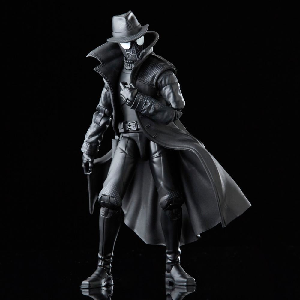 Spider-Man Noir & Spider-Ham Action Figure 2-Pack – Marvel Legends Series Spider-Verse by Hasbro | Comics-Inspired Collector Figures