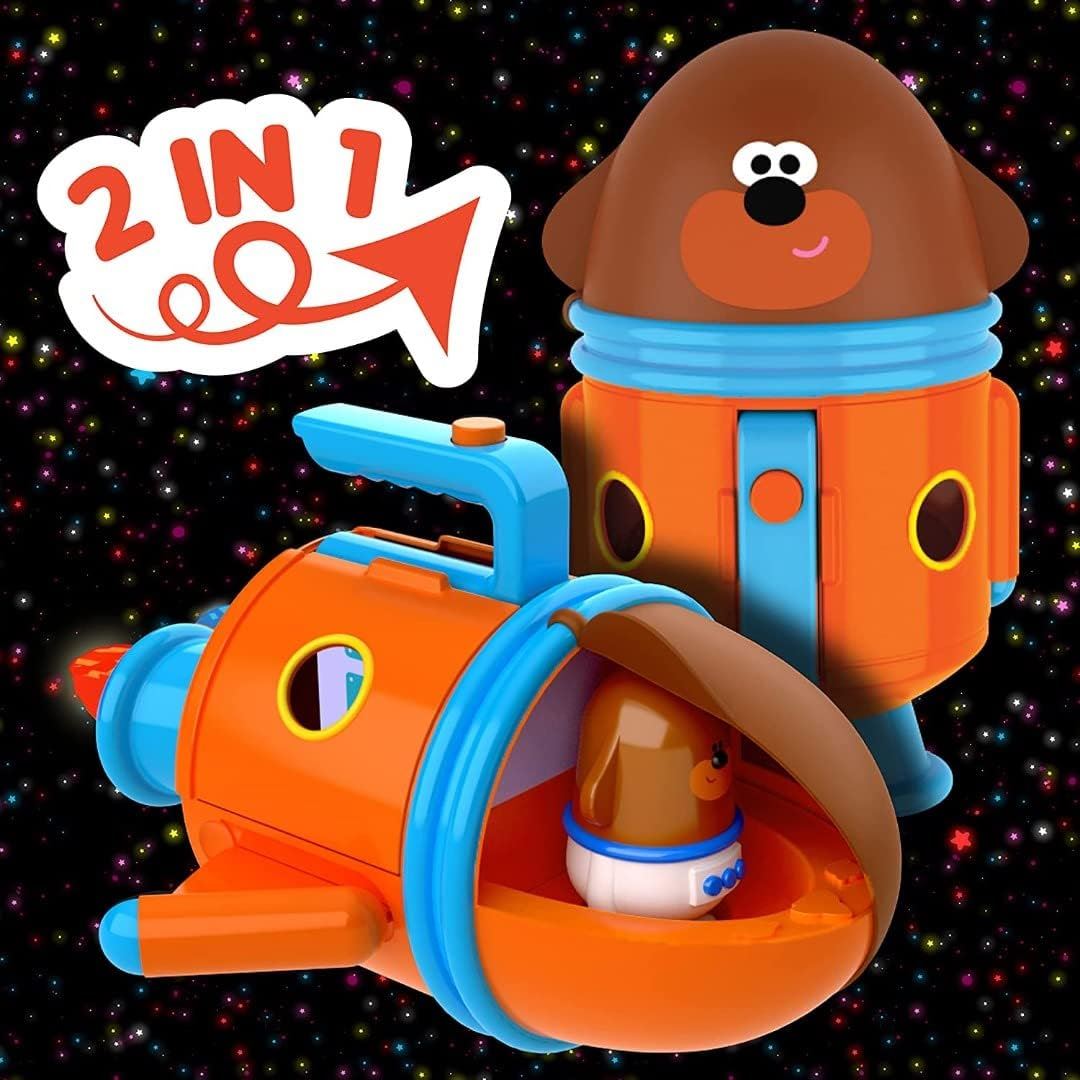 Hey Duggee Transforming Duggee Space Rocket Playset Age 3+ 2175CB Golden Bear