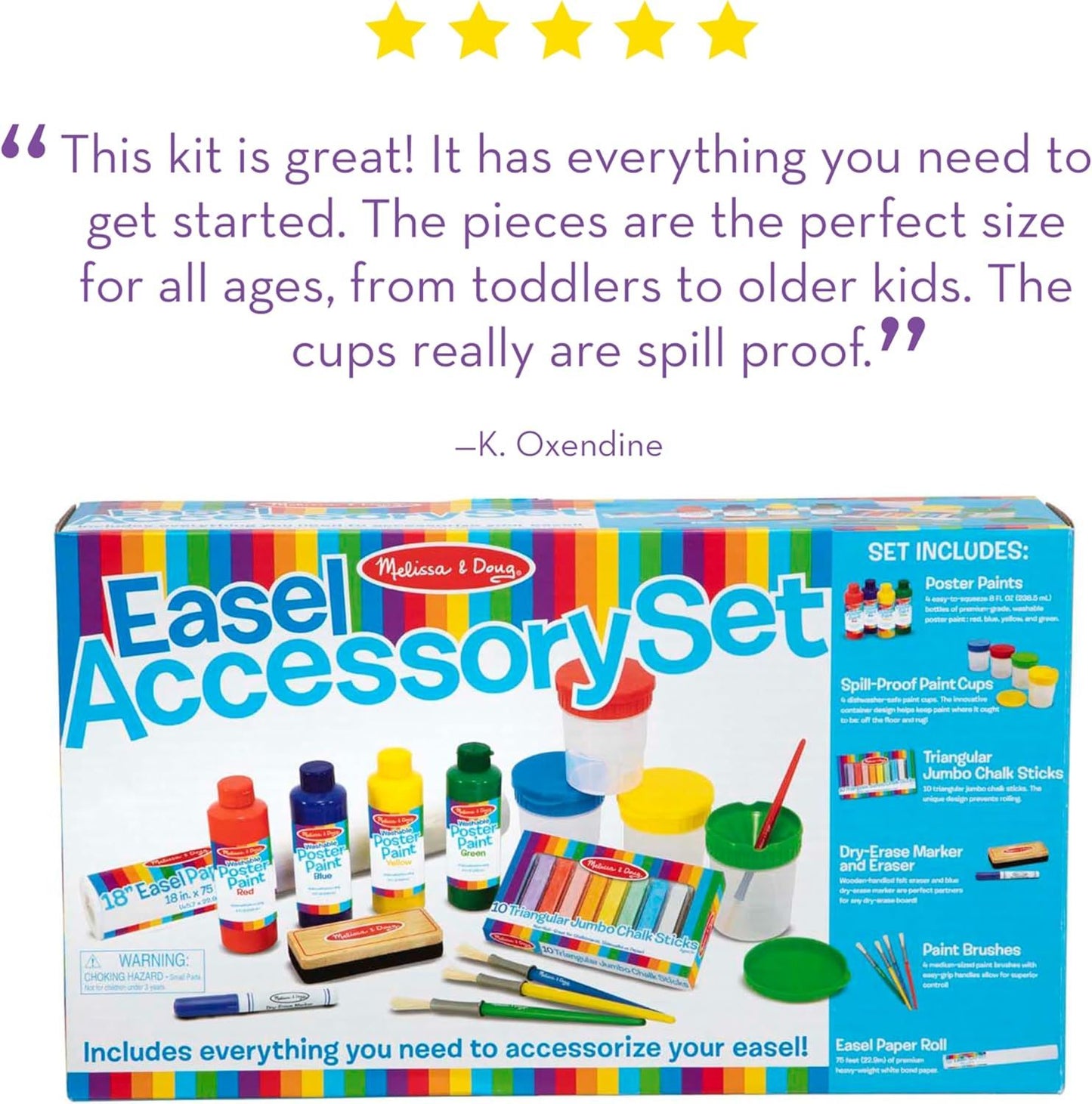 Easel Accessory Set 14145 (Melissa & Doug)