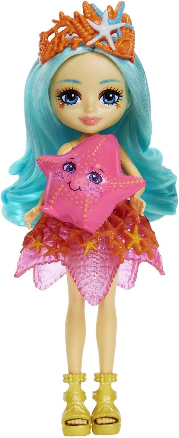 Staria Starfish & Beamy HCF69 Action Figure Doll (Royal Enchantimals Ocean Kingdom)