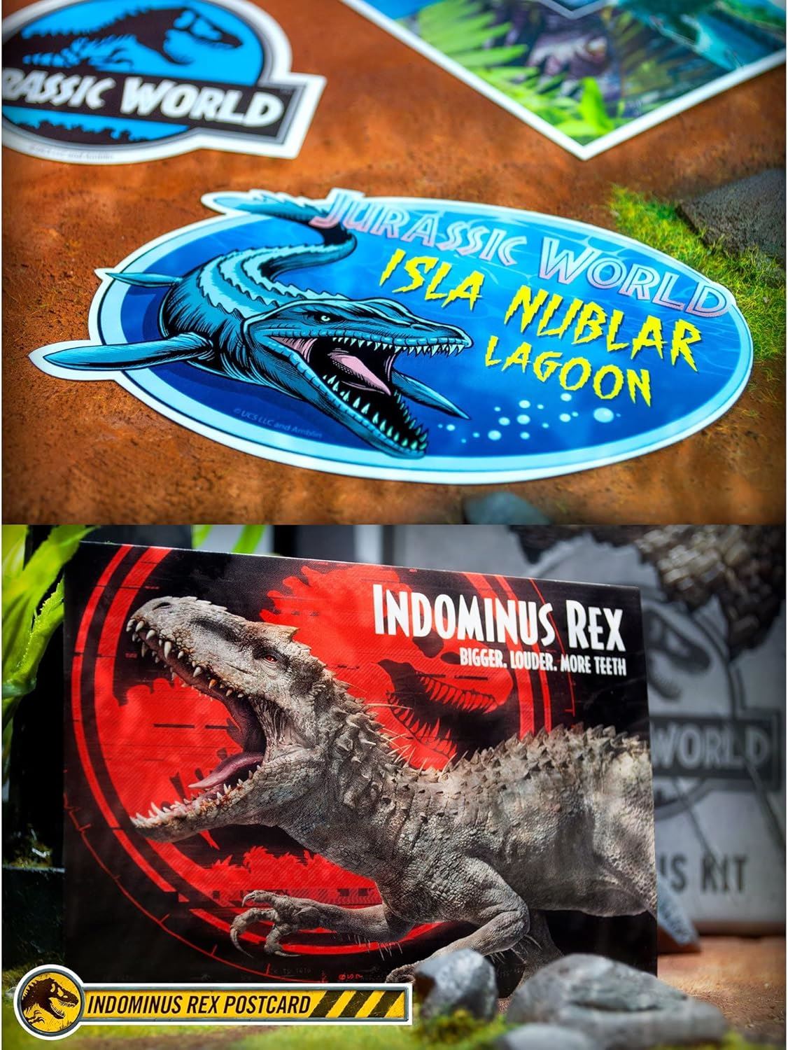 Jurassic World Indominus Kit – Collector’s Tin Set DCJW12 (Doctor Collector) – Limited Edition Hybrid Dino Experience