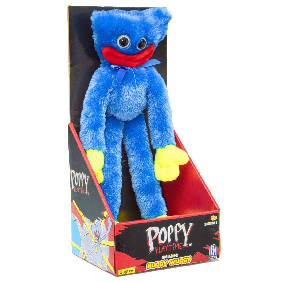 Poppy Playtime Smiling Huggy Wuggy Deluxe Plush 14" Series 1 PhatMojo MP7701