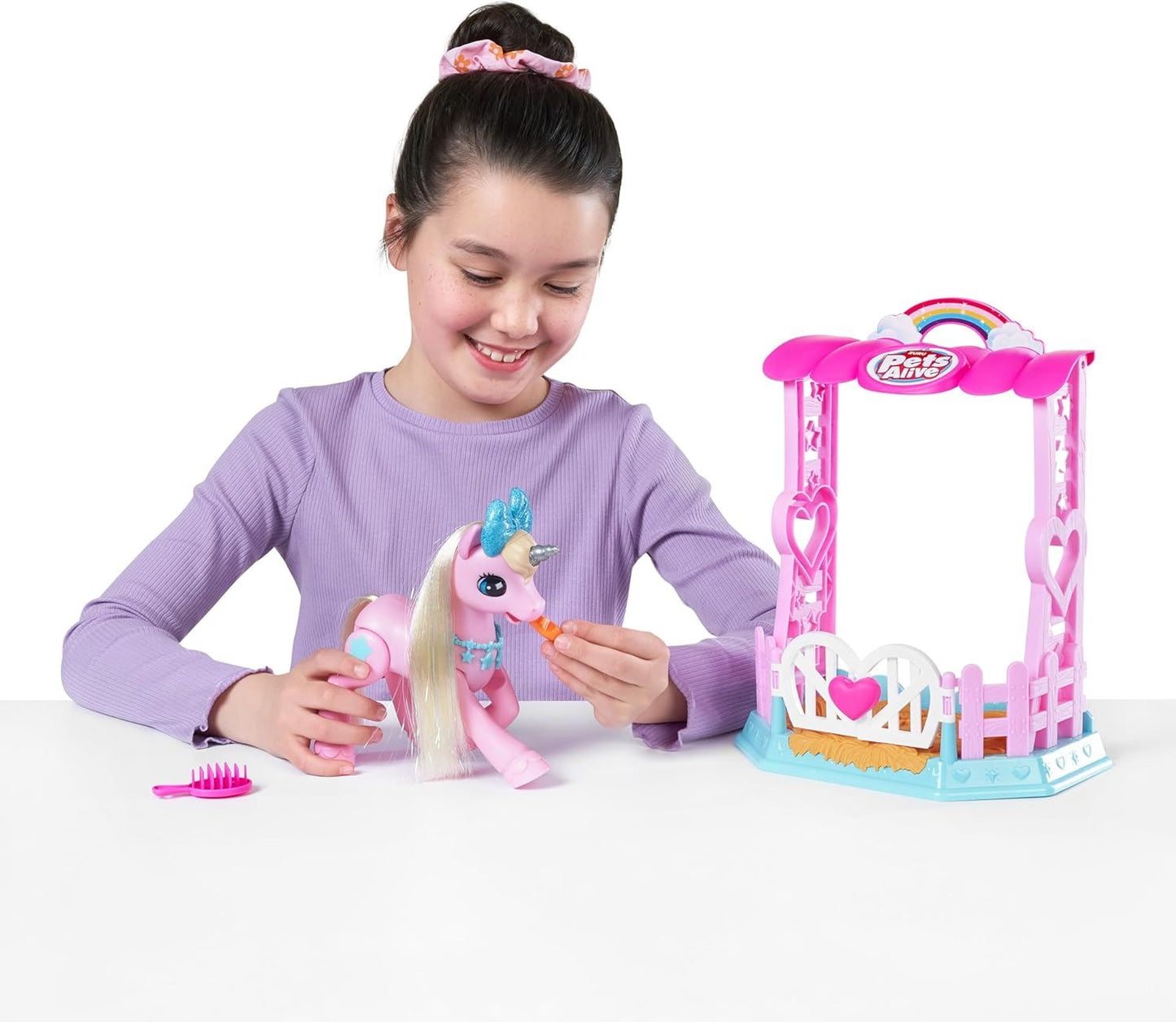 My Magical Unicorn and Stable 9545 Interactive Electronic Pet (Pets Alive)