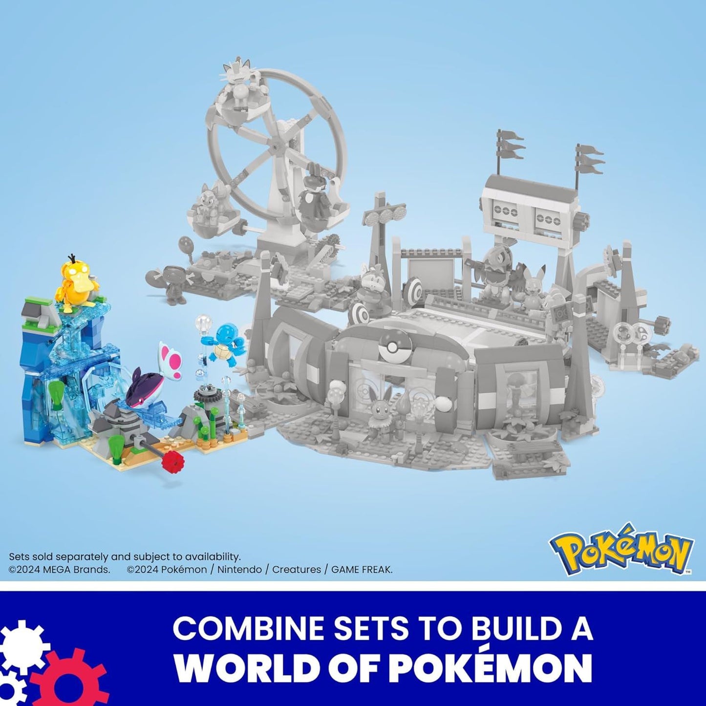 Aquatic Adventure HXF79 Pokémon Building Toy Kit (MEGA / Pokemon)
