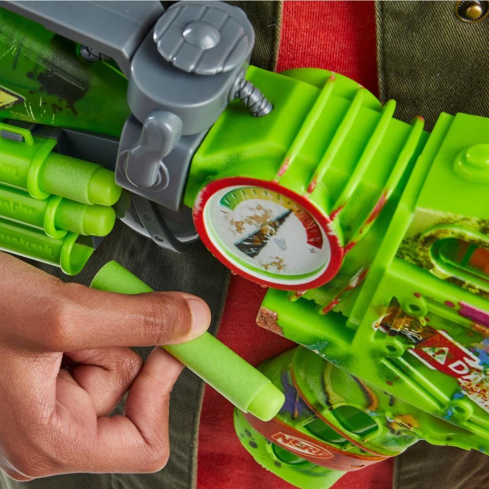 Zombie Corrupter Dart Blaster F8962 – NERF Dart Blaster with 22 Elite Darts | Pump-Action Zombie-Themed Blaster for Kids