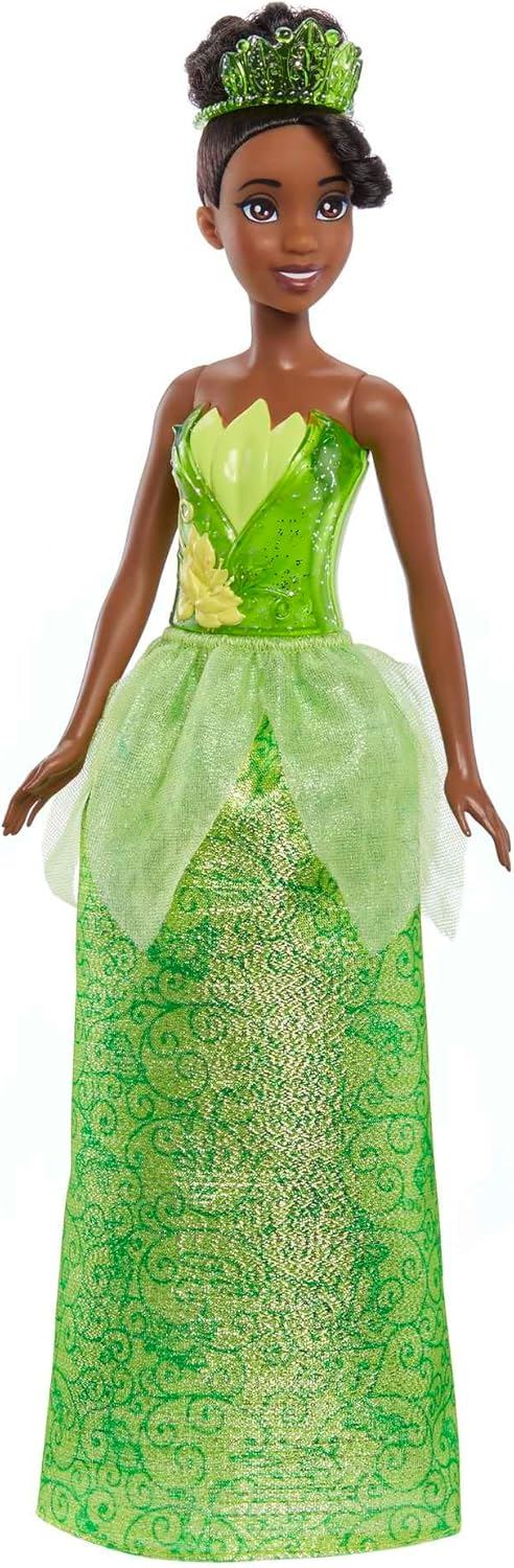 Disney Princess Fashion Dolls 3-Pack HLW45 – Tiana, Rapunzel & Ariel with Sparkling Outfits & Accessories (Mattel)