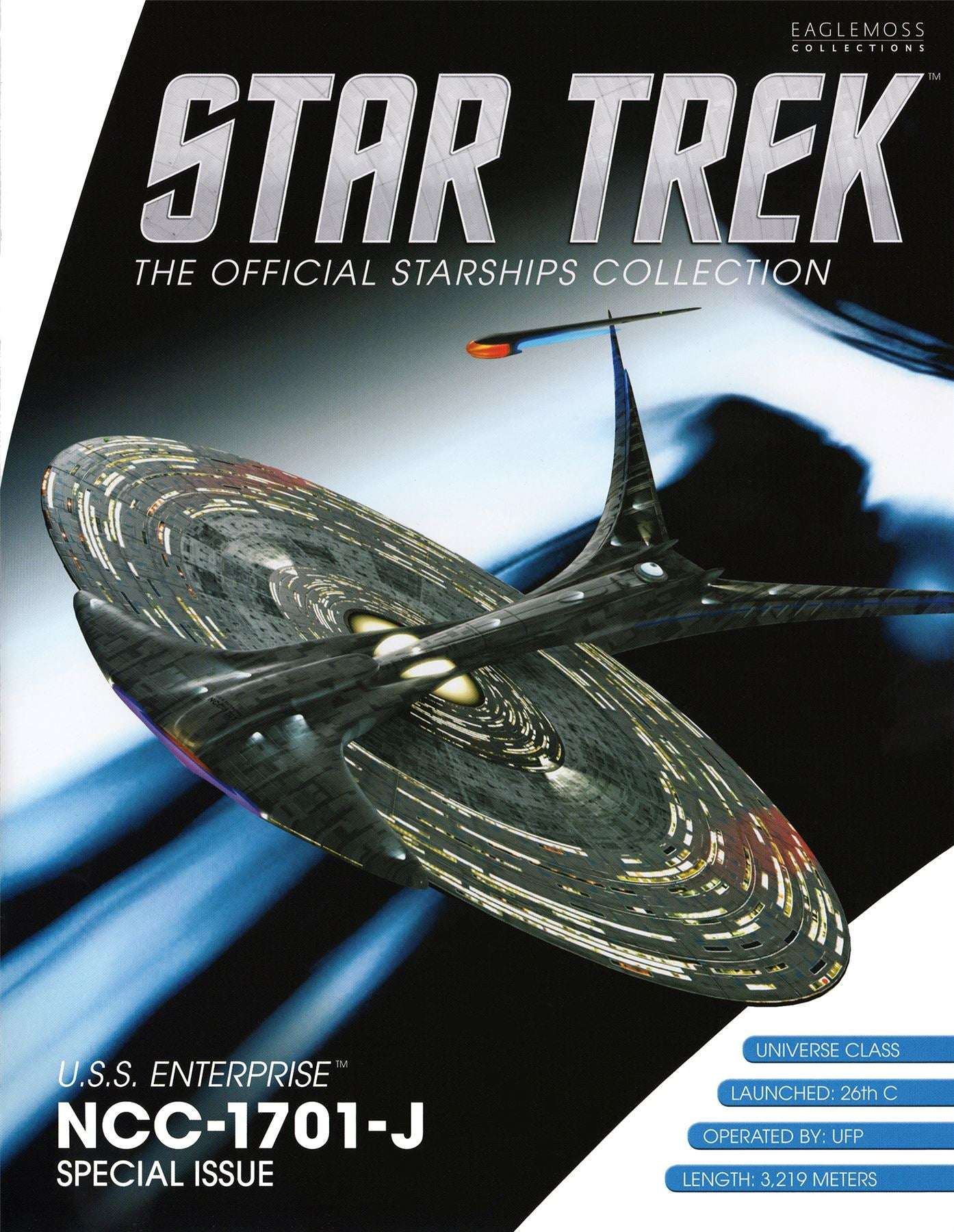 Star Trek - U.S.S Enterprise NCC 1701-E Starship (Box-Display Edition) - Star Trek Officiële Sterrenschepen Collectie door Eaglemoss Collections Star Trek - U.S.S Enterprise NCC 1701-E Starship (Box-Display Edition) - Star Trek Officiële Sterrenschepen Collectie door Eaglemoss Collections