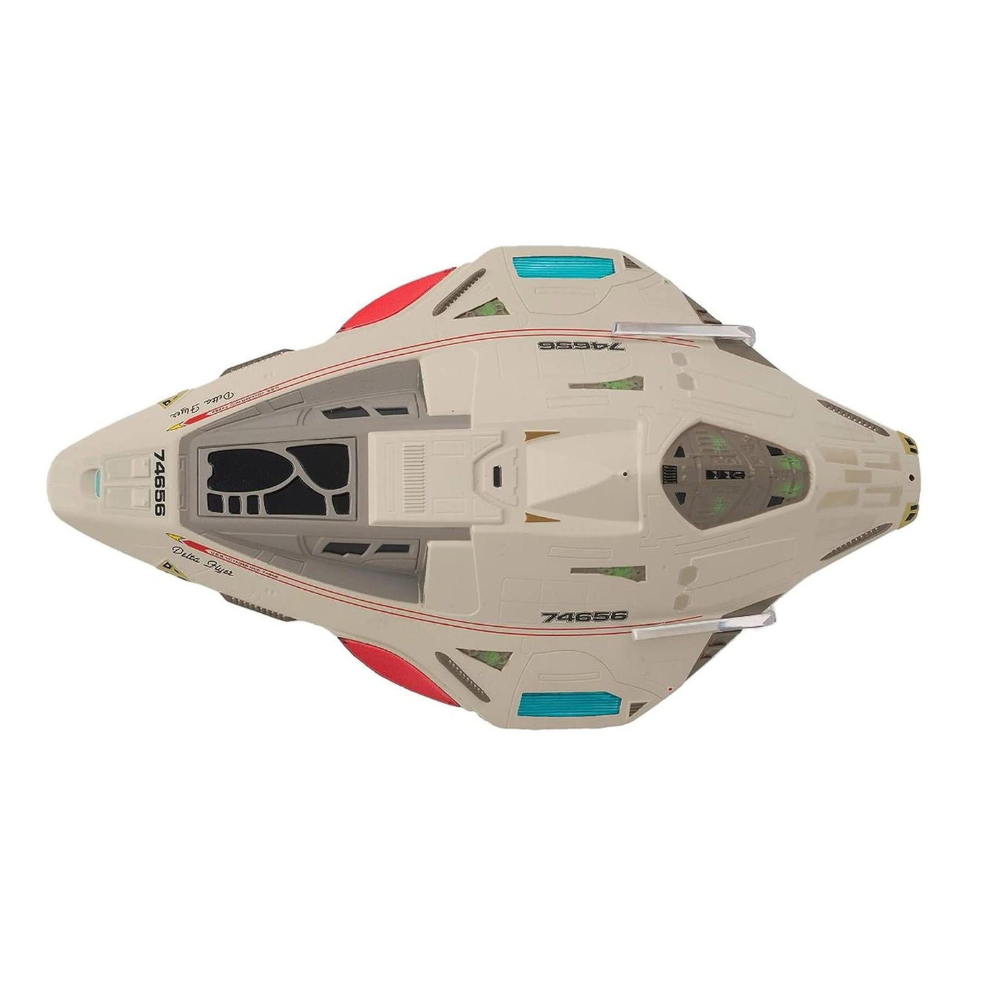 #24 Delta Flyer XL EDITION Model Diecast Ship (Eaglemoss / Star Trek)