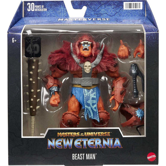 Mattel Masters of the Universe Masterverse New Eternia Oversized Beast Man Action Figure 194735059089