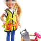 Barbie Chelsea Can Be Construction Worker Doll & Accessories Playset (GTN87)