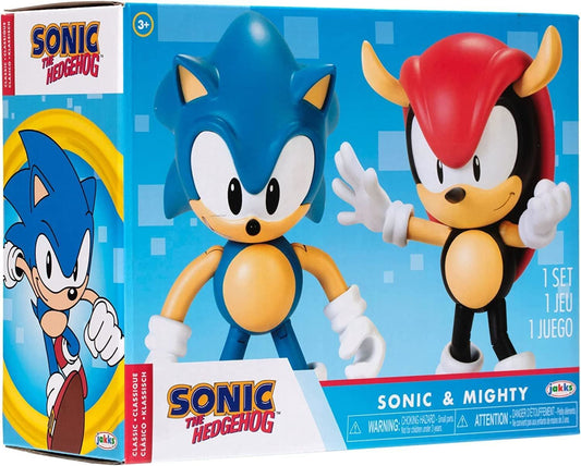 Sonic & Mighty Classic 4" Action Figures Classic Set 41556 Sonic the Hedgehog