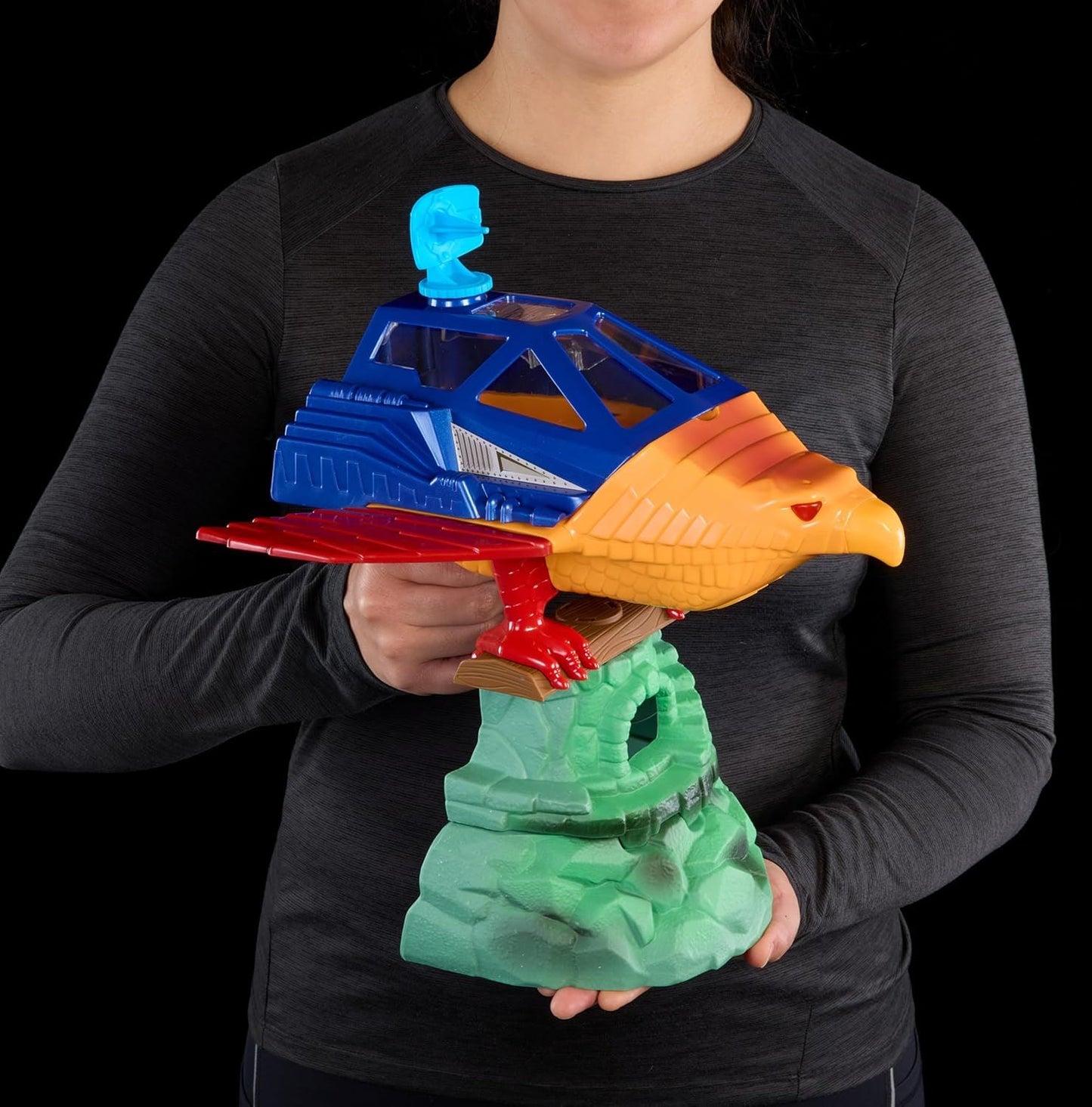 Point Dread & Talon Fighter HKM63 Action Vehicle Toy and Accessories (Masters of the Universe)