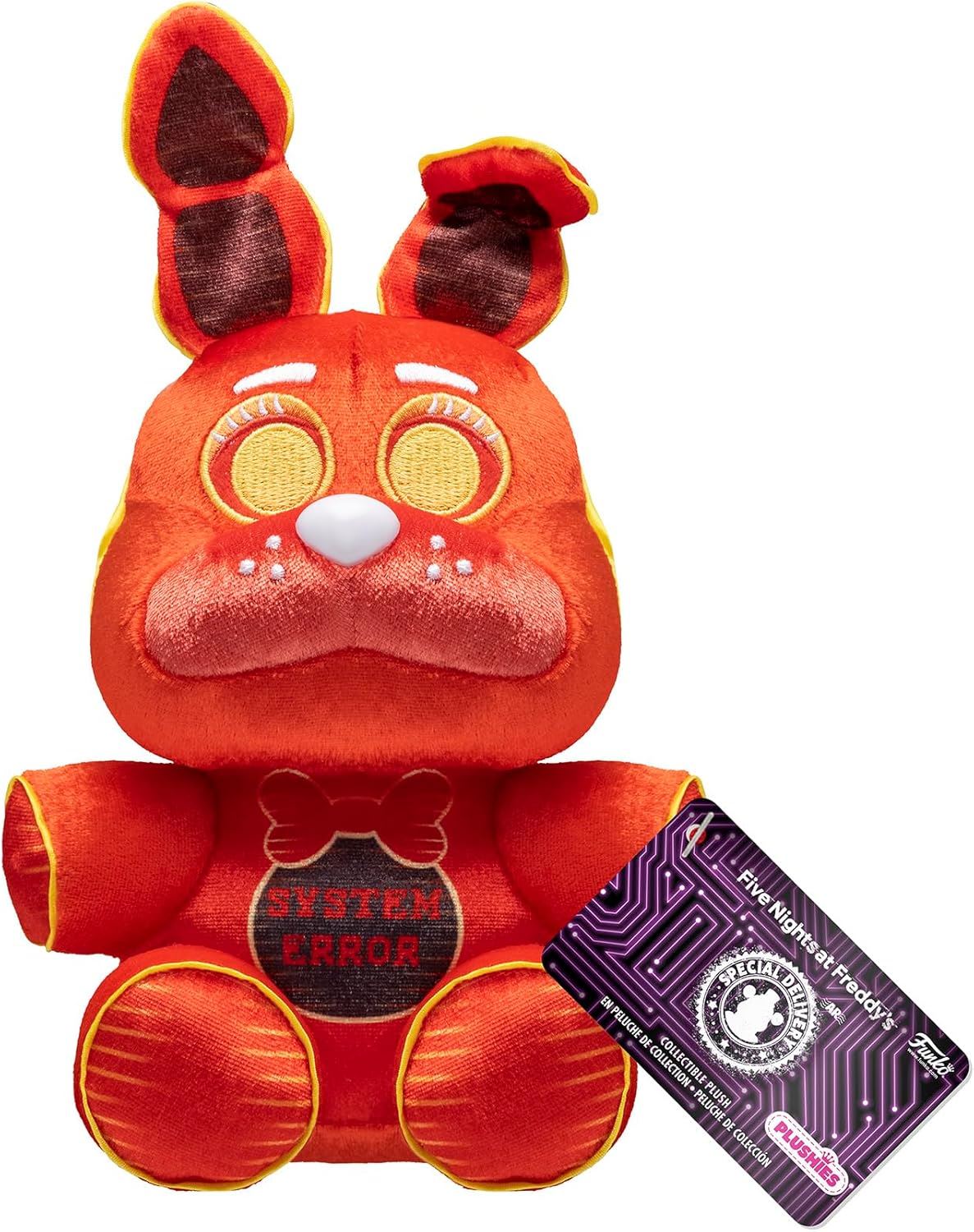 SYSTEM ERROR BONNIE Special Edition Plushies FNAF 7" / 18cm Soft Collectible Plush Toy (Five Night's at Freddy's)