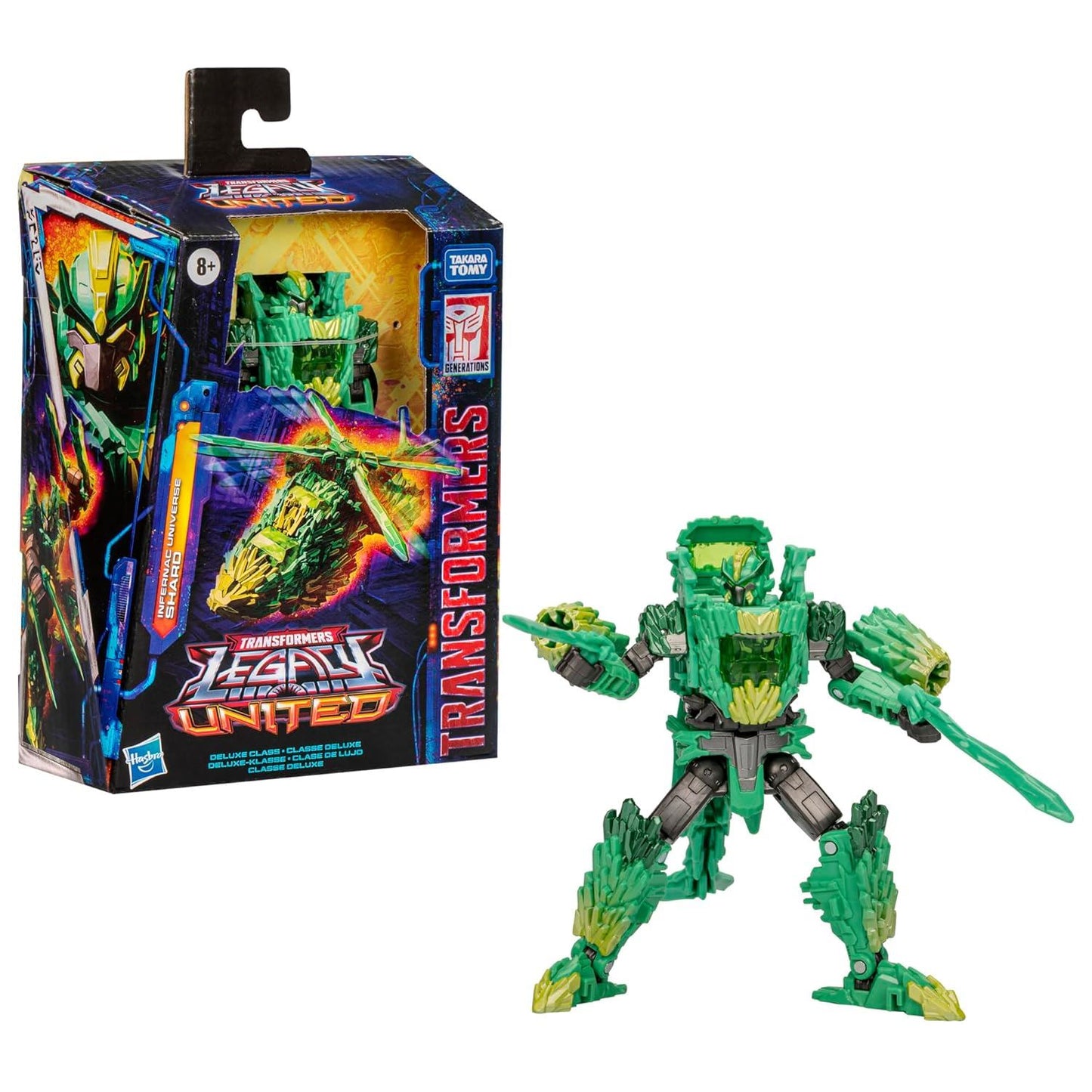 Deluxe Class Infernac Universe Shard (Armorizer) 8529 Action Figure (Takara TOMY / Transformers: Legacy United)