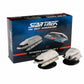 Enterprise Shuttles - Set 3 (Type 7 Shuttlecraft & Type 9A Cargo Shuttlecraft) Model Die Cast Ship (Eaglemoss / Star Trek)