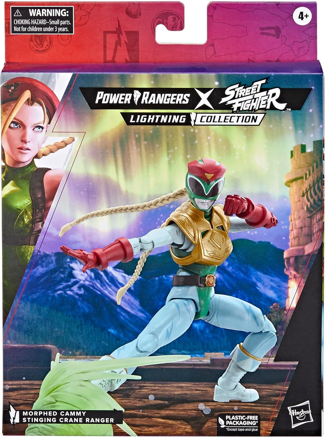Power Rangers X Street Fighter Morphed Cammy Stinging Crane Ranger Act