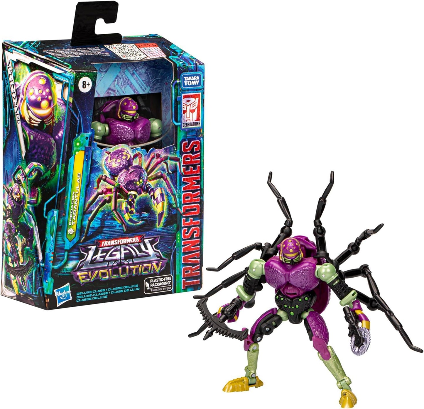 Transformers Legacy Evolution Tarantulas F7204 5.5" Figure Beast Wars Predacon