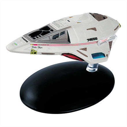 #38 Starfleet Delta Flyer Model Diecast Ship (Eaglemoss / Star Trek)