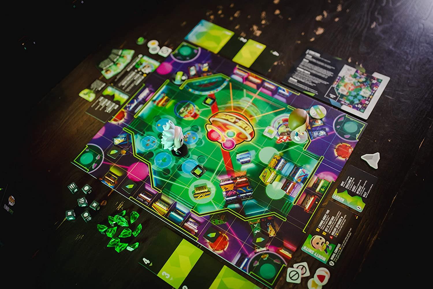 FunkoVerse RICK & MORTY Strategy Board Game #100 Expansion With Figures