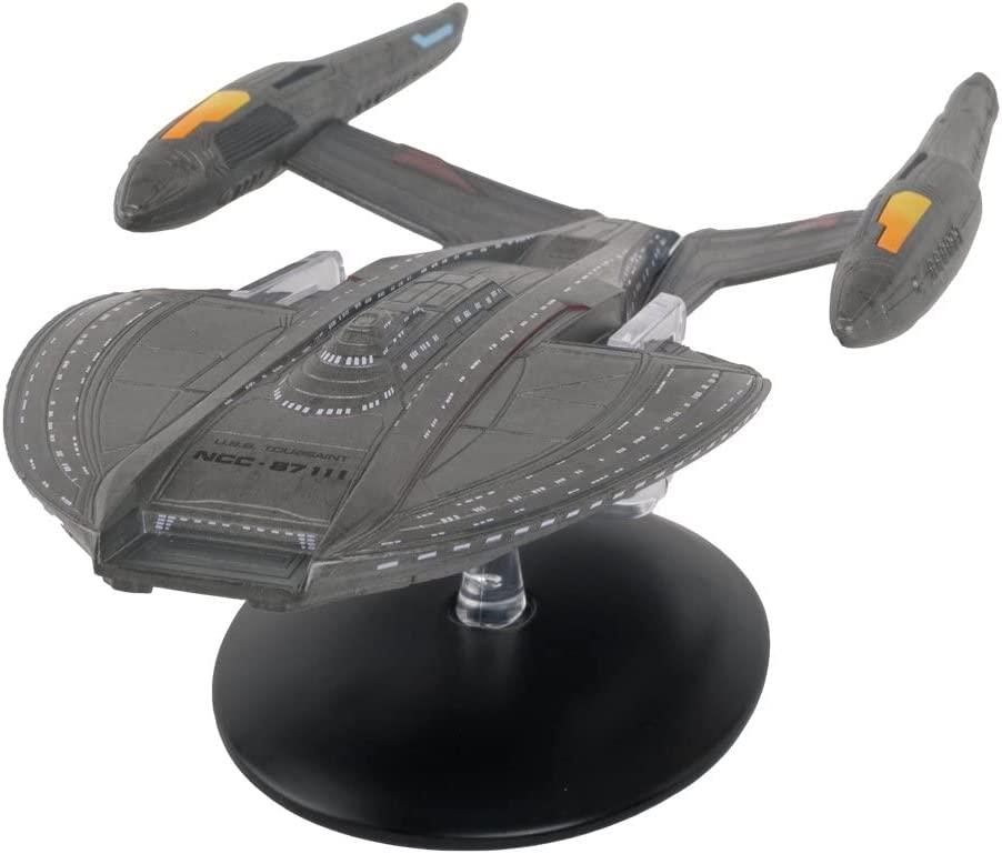 #02 U.S.S. Toussaint NCC-87111 (Inquiry-class, long nacelles) Model Diecast  Ship Picard Universe (Eaglemoss / Star Trek)