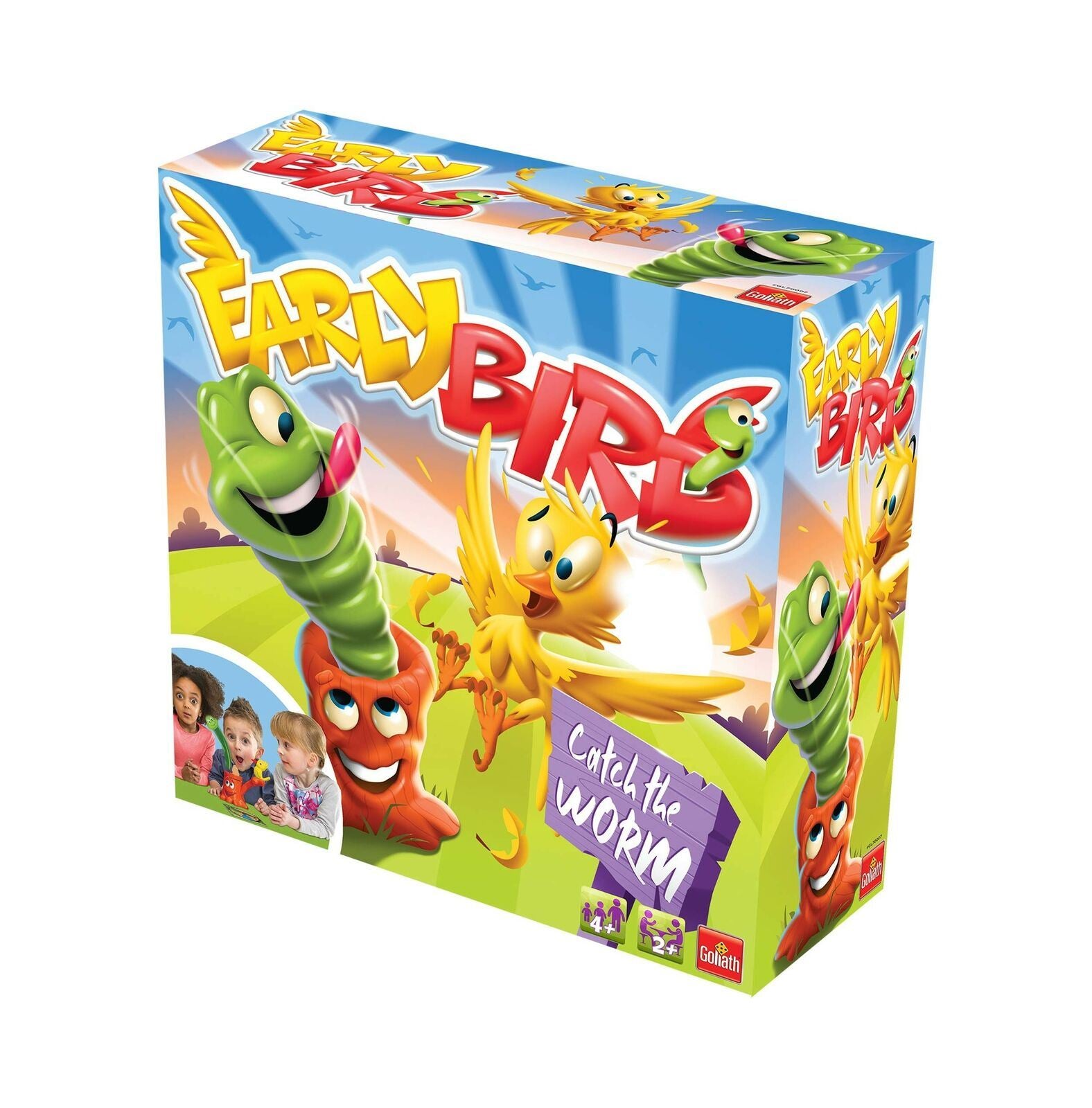 Goliath Games EARLY BIRD - CATCH THE WORM BOARD GAME for Children/Young Kids 4+