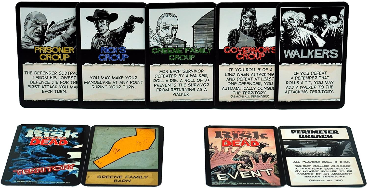 The Walking Dead Risk Board Game Survival Edition Family