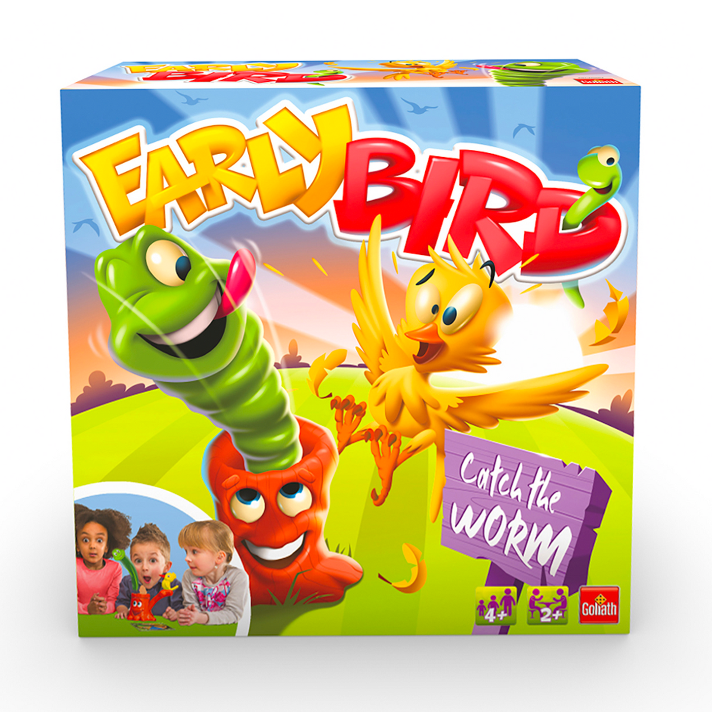 Goliath Games EARLY BIRD - CATCH THE WORM BOARD GAME for Children/Young Kids 4+
