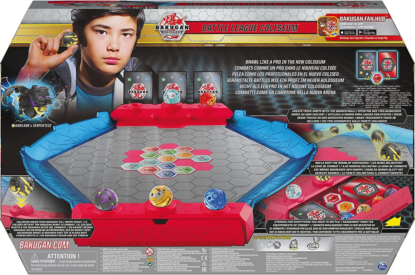 Bakugan Armoured Alliance Premium Battle League Coliseum Arena Playset Game