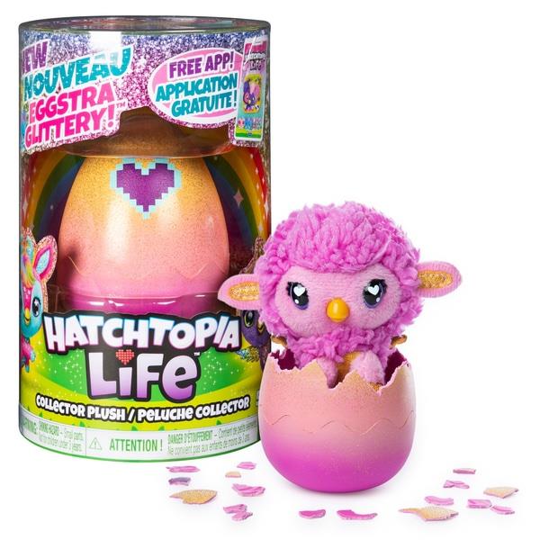 Hatchimals Hatchtopia Life Collector Plush Soft Toy Surprise Egg