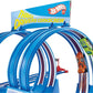 Hot Wheels 70s Throwback Thrill Drivers Corkscrew Track Set