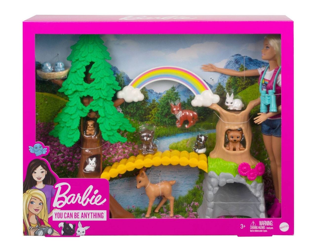 BARBIE GTN60 You Can Be Anything Wilderness Guide Interactive Playset Doll