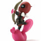 DEADPOOL [On Pony] Beast Kingdom Marvel Comics Mea-004 Cupid Mini Egg Attack Action Figure