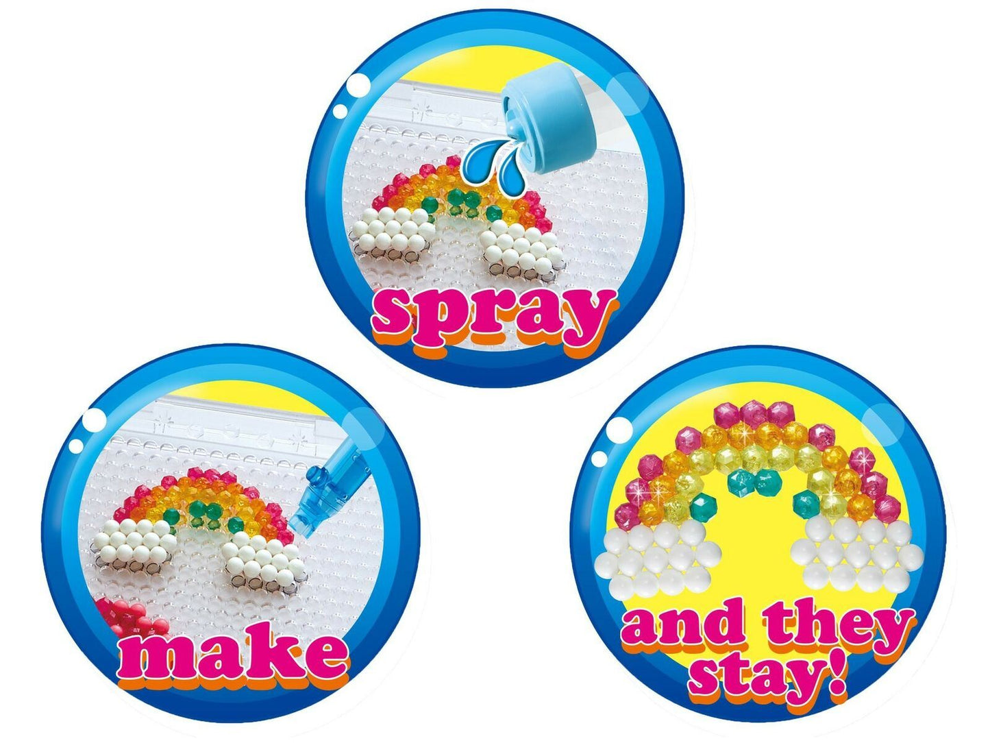 AQUABEADS Sweets Set REFILL PACK (Over 600 Beads) - Just Add Water!